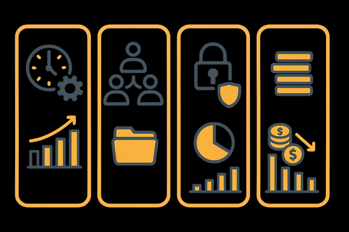 Die wichtigsten Vorteile eines digitalen Dokumentenmanagementsystems