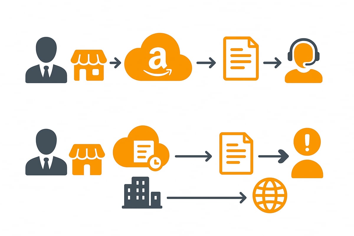 Amazon Marketplace: Rechnungen von Drittanbietern korrekt erhalten